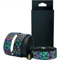 AliExpress riderace Bicycle Handlebar Tape Change Color Reflective PU+EVA Leather Dimming Sticker Belt Mountain Bike Anti-Vibration Handle Bar Tapes