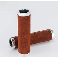 AliExpress ROCKBROS Bicycle Grips Aluminum Alloy Leathable Bike Handlebar Cover Grips Bilateral Lock Grips MTB Foldable Bike Cycling Grips