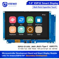 ESP32-S3 7-Zoll-Touchscreen-Entwicklungsplatine 800 x 480 Bildschirm Dual-Core-Prozessor 16M Flash WiFi BT5 für GUI LVGL HMI ESP32