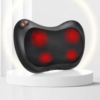 Multifunctional Neck Massager Shoulder Waist Back Car Home Cervical Massage Pillow 3 speeds