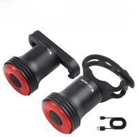 AliExpress West Biking WEST BIKING Smart Bike Taillight IPX6 Waterproof Intelligent Sensing Brake Tail Light Bicycle Rear Light Cycling Warning Light