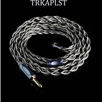 TRTAPLST-34 In-Ear Headphone Cable | Compatible with 0.78-pin MMCX, IE900, TRSDual, 3.5mm | Fit for HIFIMAN FIIO Headsets
