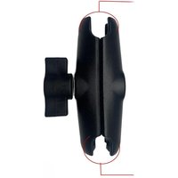 AliExpress NONE Double Socket Extension Arm 17mm-20mm Ball Head Base Adapter for Ram Mount for GoPro Phone Bike Motorcycle Bracket Holder