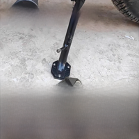 AliExpress NONE CNC Aluminum Alloy Motorcycle Bike Kickstand Extender Foot Side Support Enlarged Base Extension Foot Pad Stand Moto Accessories