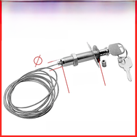 for Automatic Door,Garage Door Release Key, Garage Door Lock, Emergency Key Release, Release Lock with 1M or 2M Cable