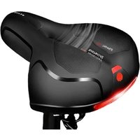 AliExpress Reflective Shock Absorbing Hollow Bike Saddle MTB Bicycle Seat Breathable Rainproof Cycling Road Mountain Cycling Accessory 0402