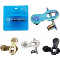 AliExpress Sumc 2 Pairs SUMC Bicycle Chain Missing Link 6/7/8/9/10/11/12 Speed MTB Road Bike Reusable Chain Magic Clasp Gold Colorful Quick Link