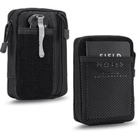 EDC Pouch Pocket Organizer with 6 Pockets for EDC Gears Zippered Multitools Organizer Utility Pouch Tool Bag