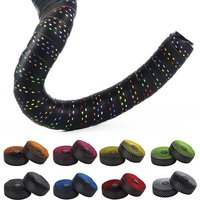AliExpress Road Bike Bar Tape Breathable Bicycle Bar Tape EVA/PU Anti-Skid Shock Absorber Bike Wrap Tape with 1 Pair Bar Plugs