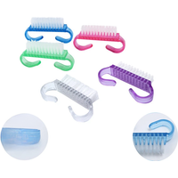 10 Pcs/Lot Cleaning Nail Brush Tools File Nail Art Manicure Pedicure Soft Remove Dust Plastic Dust Cleaning Brushes