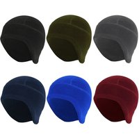 Men Women Beanie Hat Thermal Running Sports Hats Soft Stretch Fitness Warm Ear Cover Snowboard Hiking Cycling Ski Windproof Cap