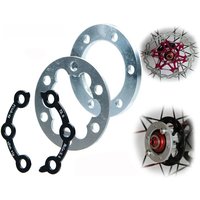 AliExpress YTYIN 6-hole Flange Gasket Bicycle Brake Disc Gasket Modification Fittings Thick Brake Disc 2 2.5 3 4 5 mm Slide