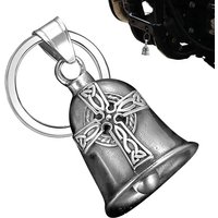 AliExpress Fashion Motorcycle Biker Good Lucky Bell Pendant Motorcycle Bell Necklace for Men Women Biker Lucky Bell Jewelry with Chain