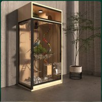 Bird cage, parrot cage, tiger skin, Xuanfeng myna, large extra large, customized luxury villa, transparent breeding