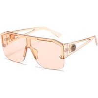 Stylish Women's Rhinestones Sunglasses Men's Large Frame Driving Glasses