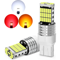 2pcs Car LED Canbus Lights T15 W16W 1156 BA15D 1157 BAY15D T20 7443 3157 For Car Turn Signal Lamps Reverse Bulb Tail Lights 12V