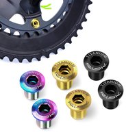 AliExpress RISK Road Chainring Fixing Bolts Road Bicycle Titanium Alloy Disc Screws 5800 UT6800 R8000 DA9000 R9100 Kit Screws