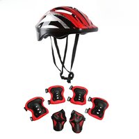 AliExpress WECANTOP 7Pcs/Set Kids Protective Gear Set Boys Girls Adjustable Size Helmet with Knee Pads Elbow Pads Wrist Guards for Cycling Scooter