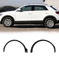 For Volkswagen T-ROC 2018 19 20 21 22 Wheel Eyebrow Fender Pad Extension Wheel Arches Trim