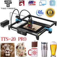 TwoTrees 130W CNC Laser Gravur Maschine TTS-20 PRO APP Wifi Steuerung Glas Metall Laser Graveur Holz Leder Schneiden maschine