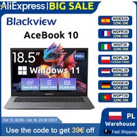 Blackview ACEBOOK 10 Laptop-Computer 18,5 Zoll FHD 8000mAh Intel N150 Windows 11 16GB RAM 512GB BT5.2 WiFi 6 Desktop-Notebook