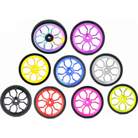 AliExpress Litepro JKlapin 3D Hollow 82mm Spider Easy Wheel Enlarged Folding Bike Bearing Push Wheel For Brompton Bicycle