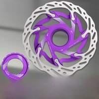 AliExpress VXM Bicycle Middle Lock Heat Dissipation Disc Brake Rotor CNC Road MTB Bike Brake Pads 140/160MM Middle Lock Cycling Discs Part