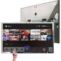 Souria 42 inch 4K UHD Screen Mirror TV Full Touchscreen Waterproof for Bathroom SPA Salon DTV System DVB-T, T2, C ATSC image 3