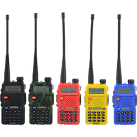 Baofeng Walkie Talkie UV-5R Dualband Two Way Radio VHF/UHF 136-174MHz & 400-520MHz FM Portable Transceiver with Earpiece