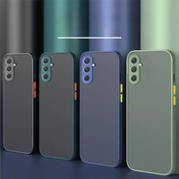 For Samsung Galaxy S24 Case Samsung Galaxy S21 S20 S22 S23 S24 fe S25 Plus 25 Ultra 5G Cover Matte Armor Bumper Case