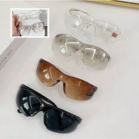 AliExpress NONE 1Pcs Durable Labor Protection Protective Goggles Dustproof Impact Resistant Cycling Glasses Windproof UV400 Sunglasses