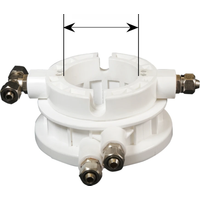 1PC Car Tyre Changer Valve United Air Distributor Rotary Coupler Pneumatic Switch Allocation Good Quality