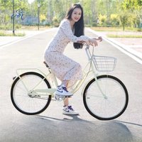 AliExpress OLOME Chase Wholesale Women's Bicycles Women's Commuting Bikes Adult Commuting Bikes Student Bikes 24 Inch 26 Inch Vintage Bikes