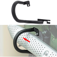 For Honda CT125 CT 125 Hunter Cub 2020 2021 2022 2023 Motorcycle Exhaust Crash Muffler Pipe Fairing Frame Guard Bar Bumper