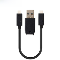 Ultra Short USB-C Cable 10Gbps USB 3.1 Gen.2 USB C to USB C Cable with video function for SSD Macs Laptop USB C Hub