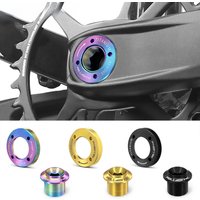 AliExpress RISK Bike Bicycle Titanium Alloy DUB Crank Cover Cap Crank Arm Screw Bolt Crankset Set