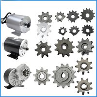 AliExpress TOXIAO 8T 9T 11T 13T Sprocket 25H 410 420 Electric Scooter For 25H Chain Motor Pinion Gear MY1020 BM1109 MY1016Z MY1018 DC Motor