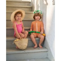 Clearance sale AS 2025 kids gingham swimwear collection