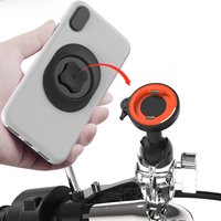 AliExpress sincetop 1' Ball Motorcycle Phone Holder Mobile Stand for iPhone Xiaomi Moto Bicycle Accessories Mulit Angle With 1 Inch Ball