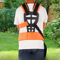 Garden Pruner Strimmer Padded Belt Comfortable Padded Belt Double Shoulder Strap Labor Saving for Brush Cutter Trimmer