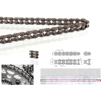 AliExpress NONE #35 Roller Chain With Connecting Links For Baja Doodle Bug Motovox Mini Bike Bycicle Harbor Freight Predator 212cc Go Kart Parts