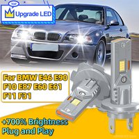 2x H7 LED Canbus Headlight Bulb 30000LM LED Car Light New Upgrade For BMW E46 E90 F10 E87 E60 E61 F11 F31 Plug and Play 6000K