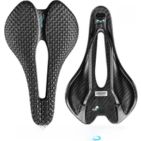 AliExpress RYET 3D Printed Bicycle Saddle Ultralight Carbon EVA 245x145mm Bike Seating Part MTB Gravel Road Bike Seat Cycling Cushion