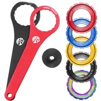 AliExpress MOONBIFFY Bicycle Centerlock Lockring and Spacer Bike Center Lock Cover Wrench for 6 Bolt Disc Brake Rotor Wheelset Hub Aluminium Alloy