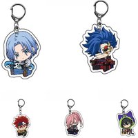 Anime SK EIGHT SK8 the Infinity LANKA MIYA Acrylic Finger Skate Boarding Keychain Cosplay School Bag Pendant Keyrings Gifts