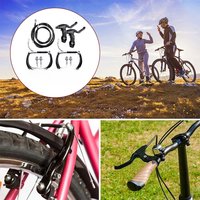 AliExpress HiMISS Lightweight Bike V-Type Brake Set Includes Calipers Levers Cables Bicycle Accessories For Mountain Bikes Road Bikes