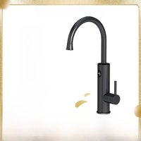Briwellna Tankless Water Heater Faucet 220V Kitchen Electric Water Heating Faucet 360 Degrees Swivel Spout Water Heater Flowing