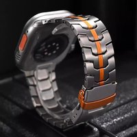 Titanium Strap For Apple watch Ultra 2 Band 49mm S10 46mm 45mm 44mm 42mm Luxury correa bracelets iWatch 10 9 8 7 6 SE Accessorie