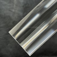 Rectangular Linear Fresnel Lens Strip Spot ED Light Condenser Concentrating Lens