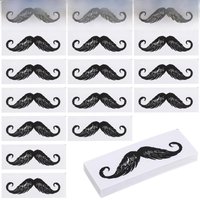 50pcs Wax Nose Hair Removal Kit Mustache Waxing Stickers Fake Depilation Mustache Stickers Hair Removal Protective Faceepilating